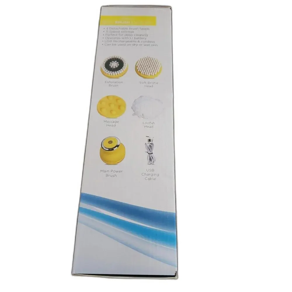 New ISO Beauty Yellow Cleansing & Exfoliating Body Brush retail is 200 E4